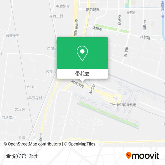 希悦宾馆地图