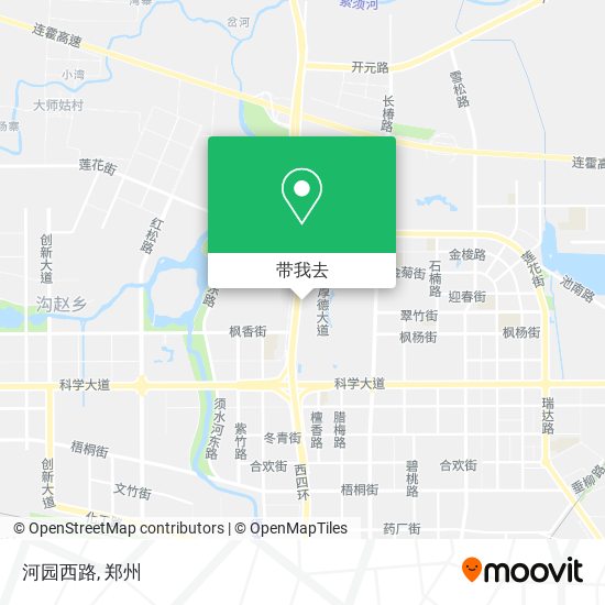 河园西路地图