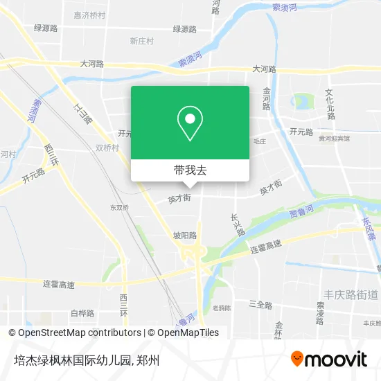 培杰绿枫林国际幼儿园地图