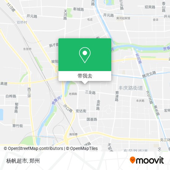 杨帆超市地图