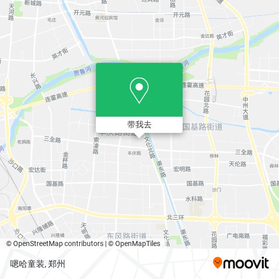 嗯哈童装地图
