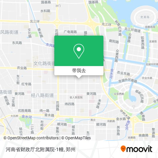 河南省财政厅北附属院-1幢地图