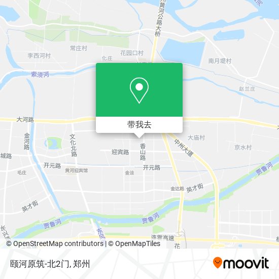 颐河原筑-北2门地图
