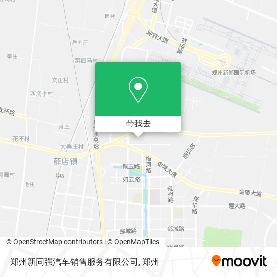 郑州新同强汽车销售服务有限公司地图