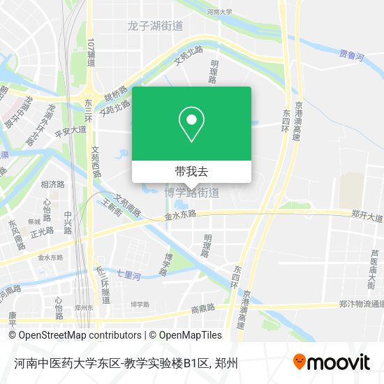 河南中医药大学东区-教学实验楼B1区地图