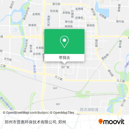 郑州市普惠环保技术有限公司地图