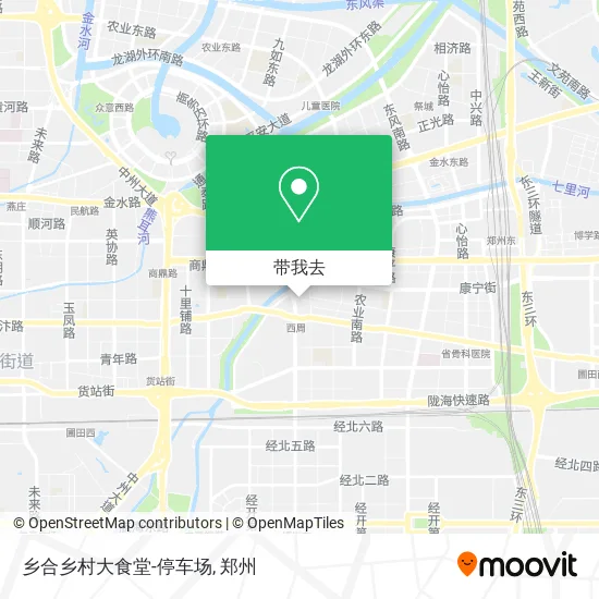 乡合乡村大食堂-停车场地图