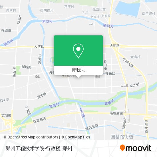 郑州工程技术学院-行政楼地图