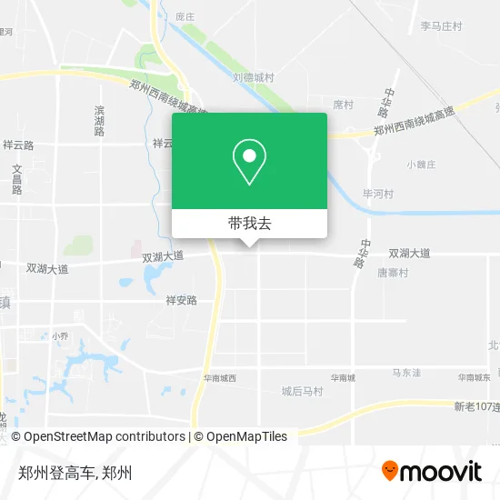 郑州登高车地图