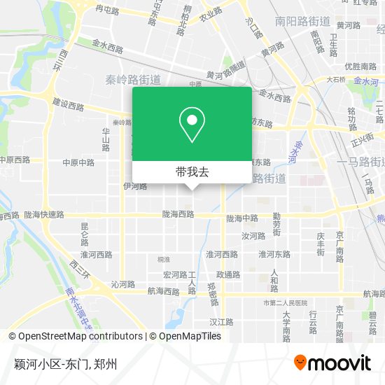 颖河小区-东门地图