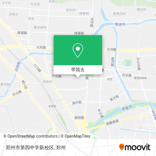 郑州市第四中学新校区地图