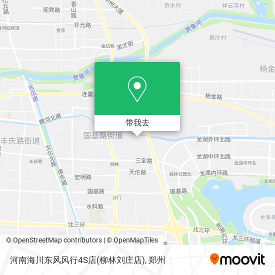 河南海川东风风行4S店(柳林刘庄店)地图