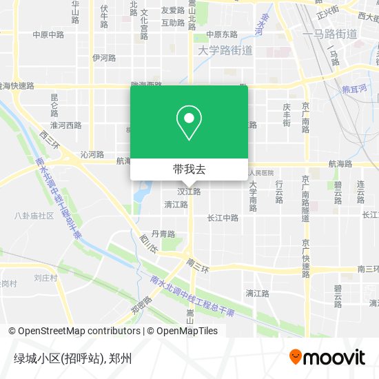 绿城小区(招呼站)地图
