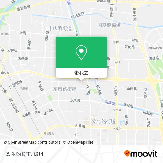 欢乐购超市地图