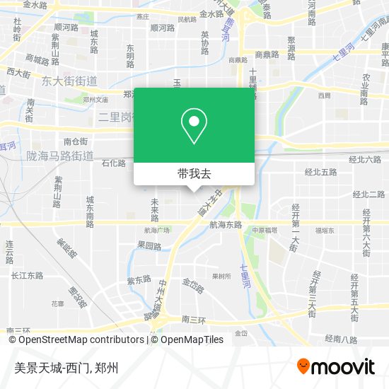 美景天城-西门地图