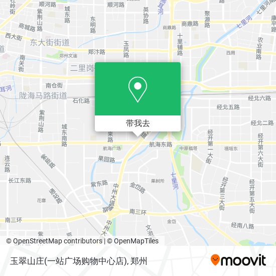 玉翠山庄(一站广场购物中心店)地图