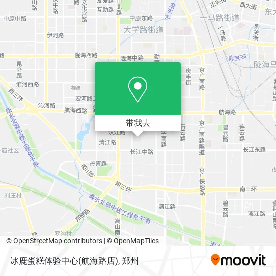冰鹿蛋糕体验中心(航海路店)地图