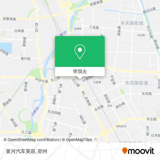 黄河汽车美容地图