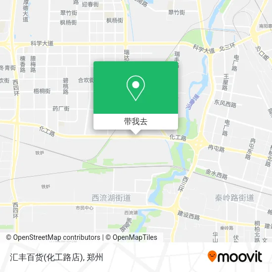 汇丰百货(化工路店)地图