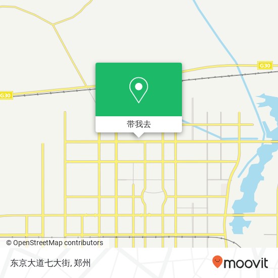 东京大道七大街地图