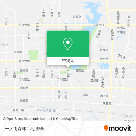 一大街森林半岛地图