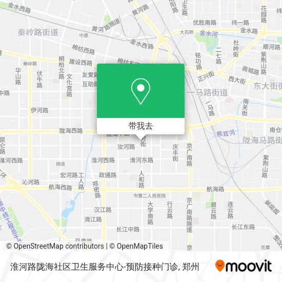 淮河路陇海社区卫生服务中心-预防接种门诊地图