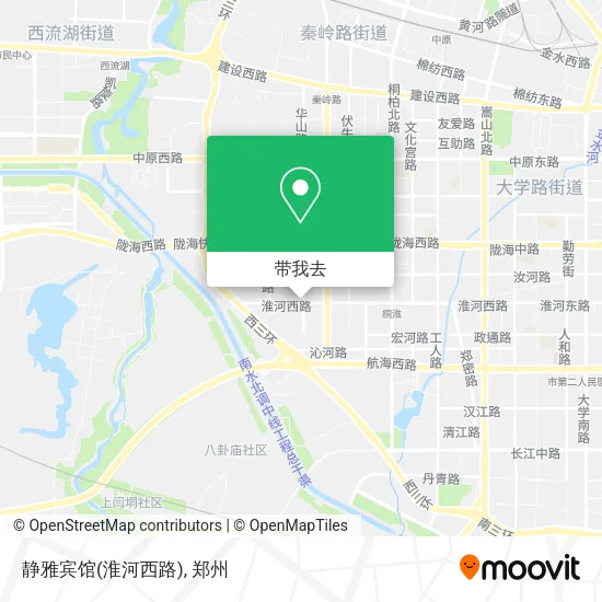 静雅宾馆(淮河西路)地图