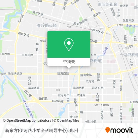 新东方(伊河路小学全科辅导中心)地图