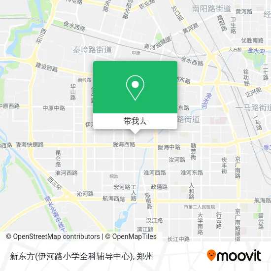 新东方(伊河路小学全科辅导中心)地图