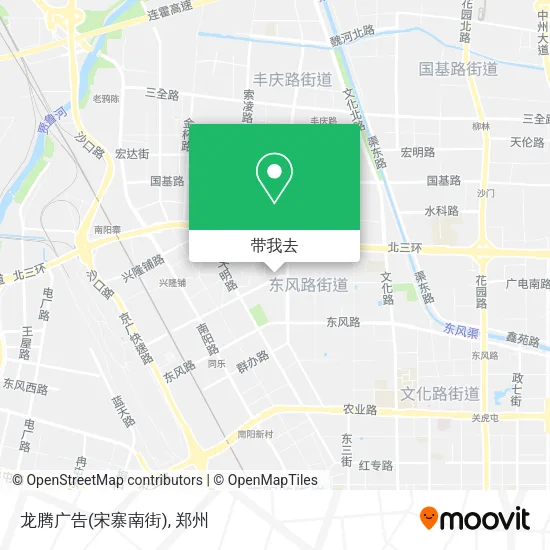 龙腾广告(宋寨南街)地图