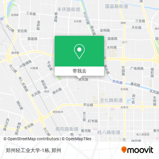 郑州轻工业大学-1栋地图