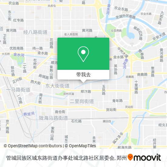 管城回族区城东路街道办事处城北路社区居委会地图