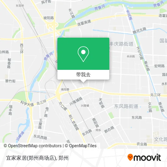 宜家家居(郑州商场店)地图