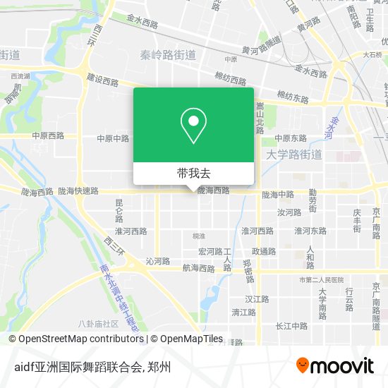 aidf亚洲国际舞蹈联合会地图