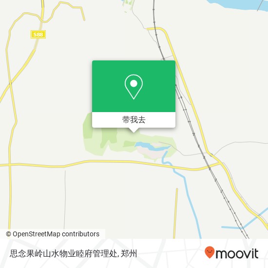 思念果岭山水物业睦府管理处地图