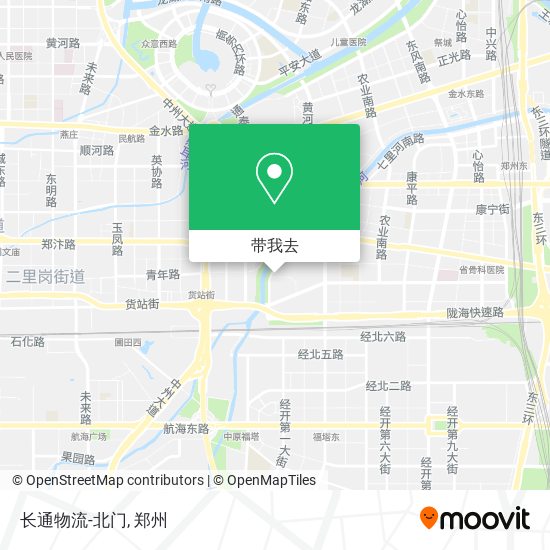 长通物流-北门地图