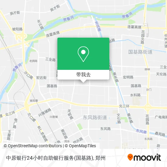 中原银行24小时自助银行服务(国基路)地图