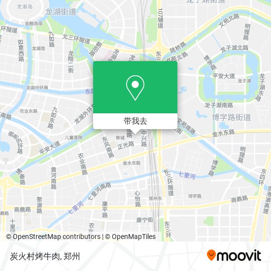 炭火村烤牛肉地图