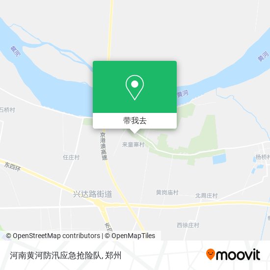 河南黄河防汛应急抢险队地图