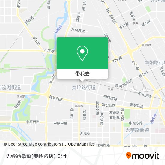 先锋跆拳道(秦岭路店)地图
