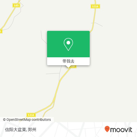 信阳大盆菜地图