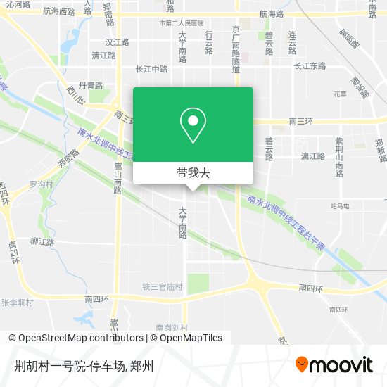 荆胡村一号院-停车场地图