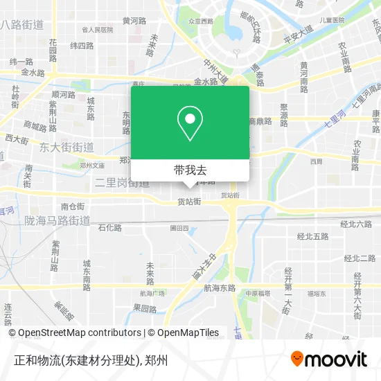 正和物流(东建材分理处)地图