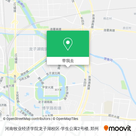 河南牧业经济学院龙子湖校区-学生公寓2号楼地图