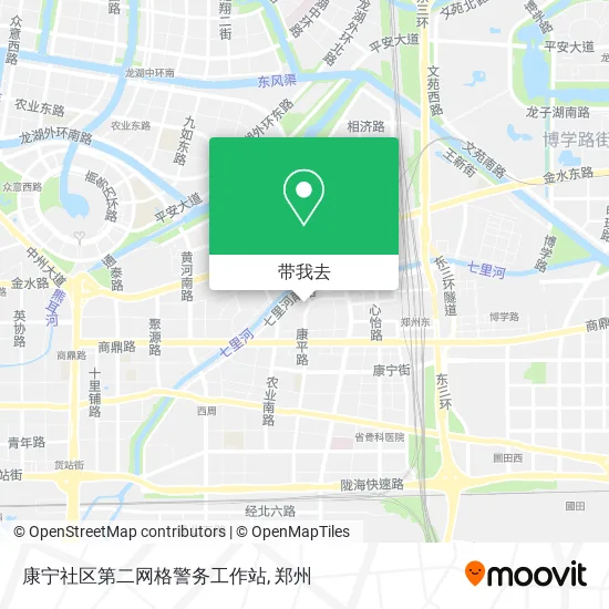 康宁社区第二网格警务工作站地图