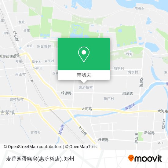 麦香园蛋糕房(惠济桥店)地图