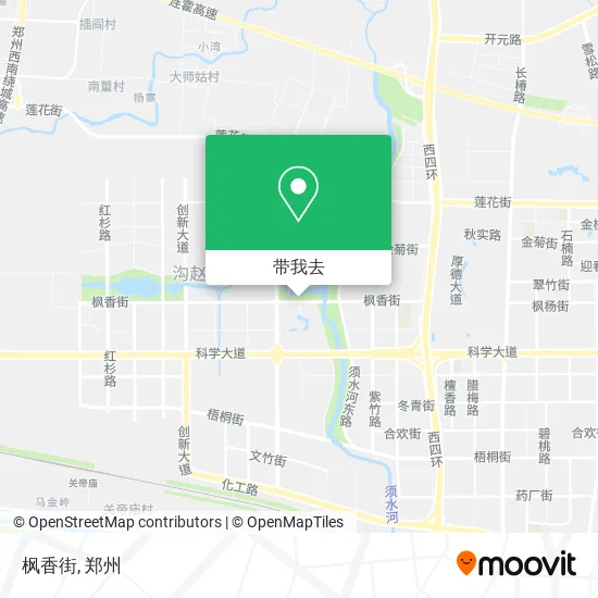 枫香街地图
