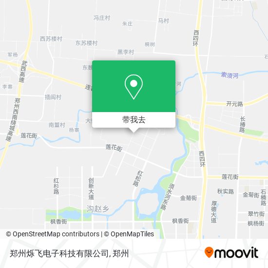 郑州烁飞电子科技有限公司地图