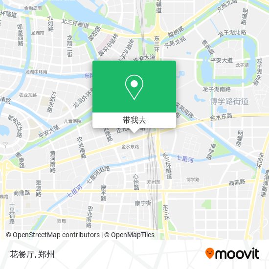 花餐厅地图