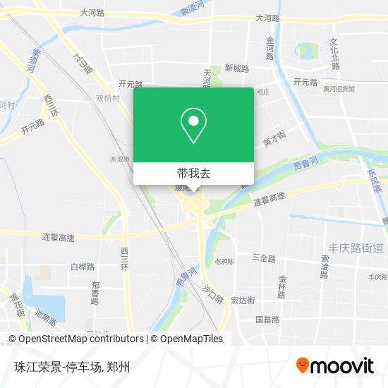 珠江荣景-停车场地图